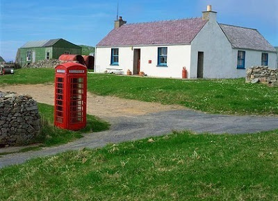 Phone box at Shirva